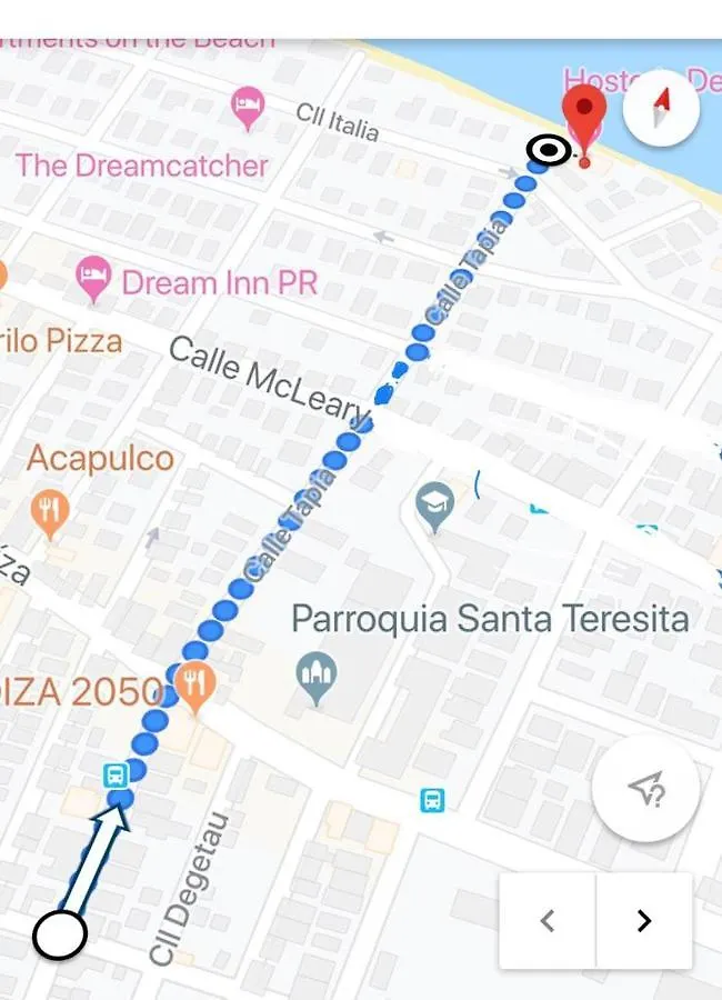 Calle Tapia Cerca Ocean Park San Juan